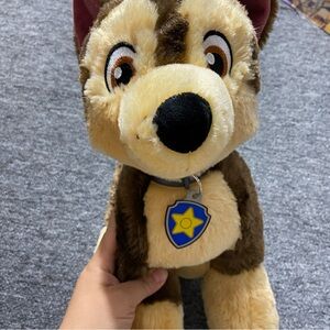 Nickelodeon Build A Bear Plush BAB CHASE Paw Patrol Toy Stuffed Animal 13”